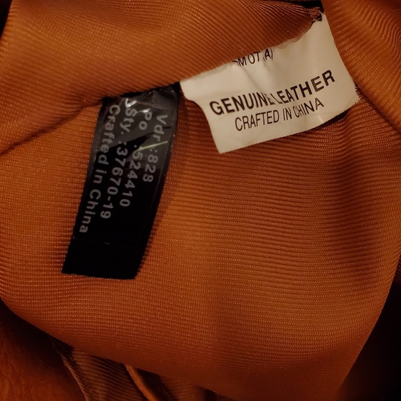 WILSON Vintage Western Style Woven Leather Handbag - Picture 6 of 6